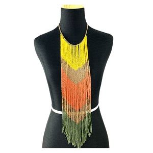 African Statement Necklace